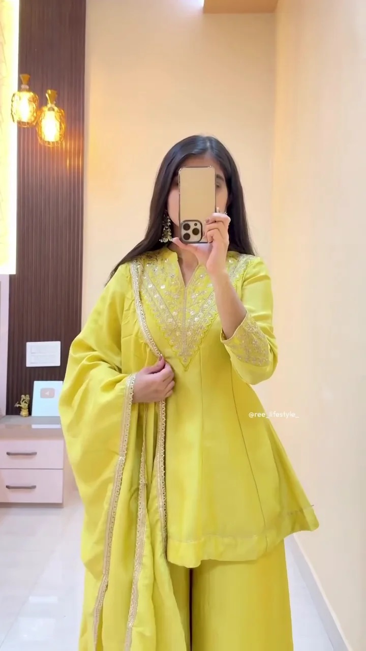 Embroidered Ethnic Lehenga Set